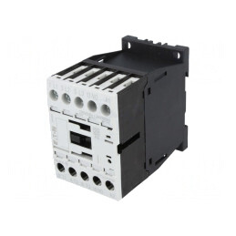 Contactor 3P NO 230VAC 15A 3 Contacte Auxiliare NO | Electronic-mag.ro | Componente Electronice