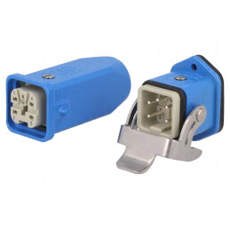 Set Conector HDC Tată Mamă Soclu Mufă Han® Ex | Electronic-mag.ro | Componente Electronice