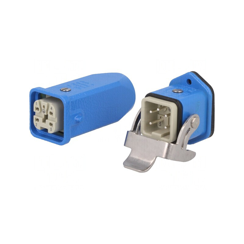 Set Conector HDC Tată Mamă Soclu Mufă Han® Ex | Electronic-mag.ro | Componente Electronice