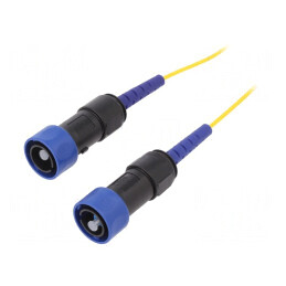 Patch Cord Fibră Optică Simplex Monomod Baionetă | Electronic-mag.ro | Componente Electronice