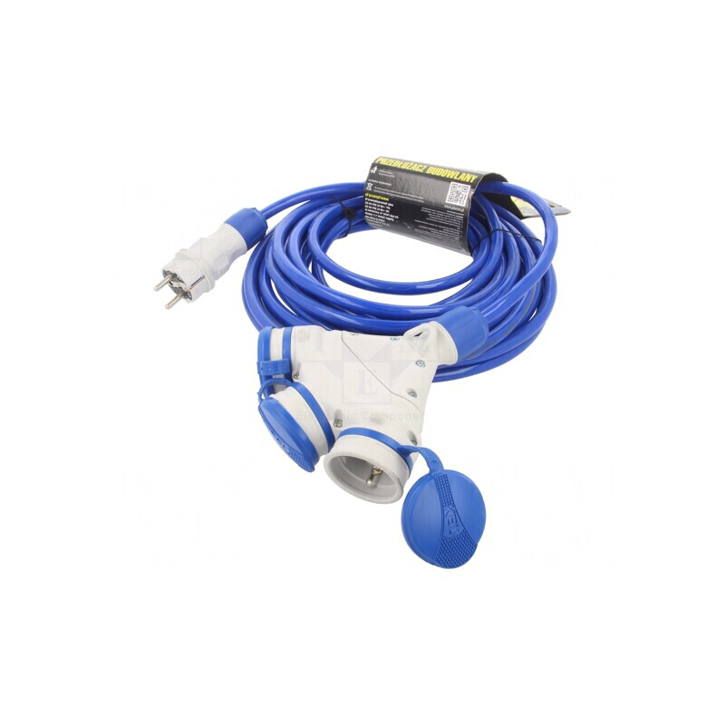 Prelungitor alimentare 3 prize albastru 10m 16A | Electronic-mag.ro | Componente Electronice Prelungitor alimentare 3 prize albastru 10m 16A | Electronic-mag.ro | Componente Electronice