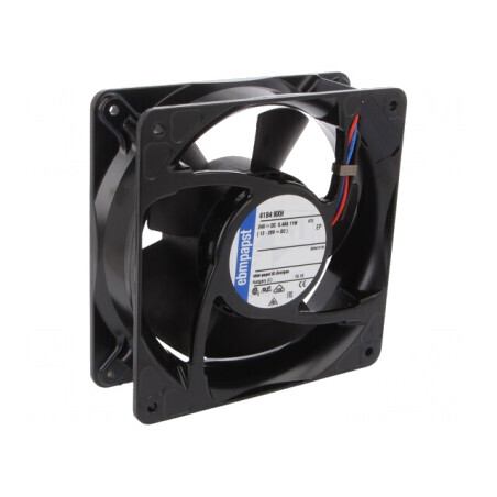 Ventilator axial 24V 119x119x38mm 237m3/h 57dBA cu bilă | Electronic-mag.ro | Componente Electronice