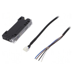 Amplificator fibră optică NPN 12-24VDC IP40 | Electronic-mag.ro | Componente Electronice