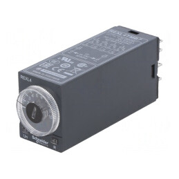 Timer 0.1s-100h 4PDT 24VAC 250VAC 5A | Electronic-mag.ro | Componente Electronice