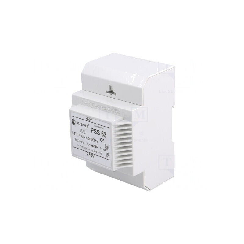 Transformator alimentare 63VA 230V 42V cu cleme | Electronic-mag.ro | Componente Electronice