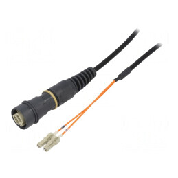 Patch Cord Fibră Duplex Multimod Tip Baionetă PXF6051BAB | Electronic-mag.ro | Componente Electronice