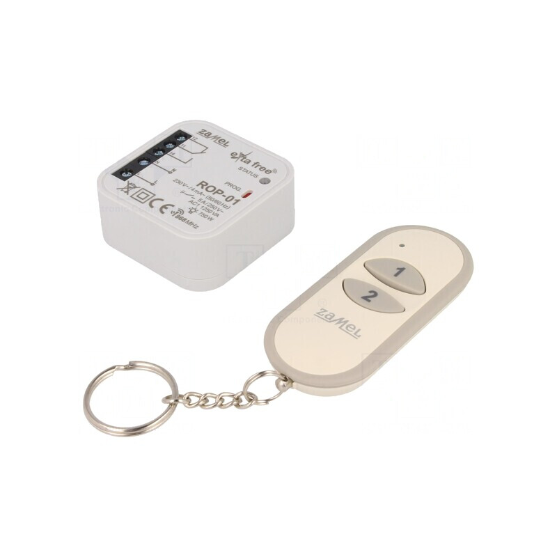Set control wireless EXTA FREE IP20 868,32MHz | Electronic-mag.ro | Componente Electronice
