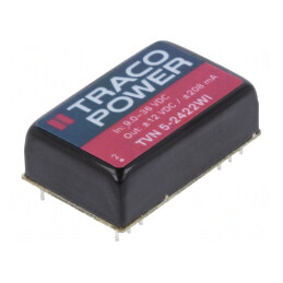 Convertor DC/DC 5W 9-36V la 12V/-12V DIP24 | Electronic-mag.ro | Componente Electronice
