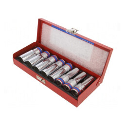 Set Chei Tubulare 12-Puncte 1/2" 8 Buc. | Electronic-mag.ro | Componente Electronice