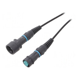 Patch cord fibră optică duplex multimod tip baionetă | Electronic-mag.ro | Componente Electronice