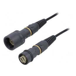 Patch Cord Fibră Optică Duplex Multimod Baionetă | Electronic-mag.ro | Componente Electronice