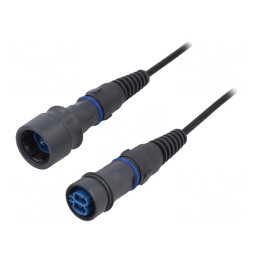 Patch Cord Fibră Optică Duplex Monomod SM Baionetă | Electronic-mag.ro | Componente Electronice