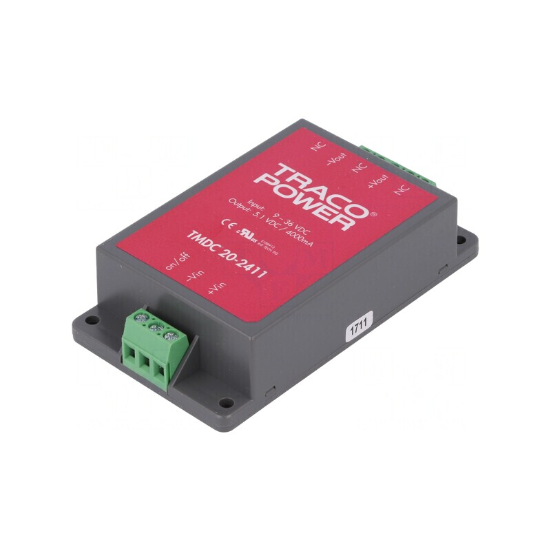 Convertor DC/DC 20W 9-36V la 5.1V 4A | Electronic-mag.ro | Componente Electronice Convertor DC/DC 20W 9-36V la 5.1V 4A | Electronic-mag.ro | Componente Electronice