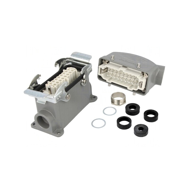 Conector HDC tată-mamă 16 PIN 16B | Electronic-mag.ro | Componente Electronice