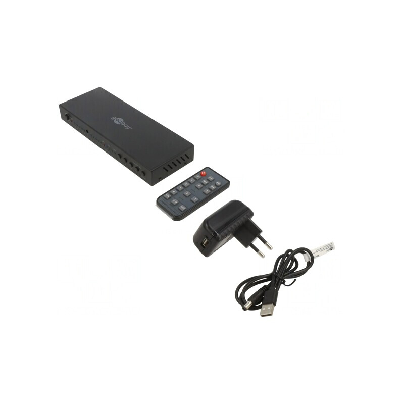 Switch HDMI 1.4 Negru cu 4 Porturi | Electronic-mag.ro | Componente Electronice