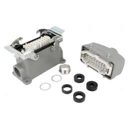 Conector HDC Tată Mamă 16B 16P | Electronic-mag.ro | Componente Electronice