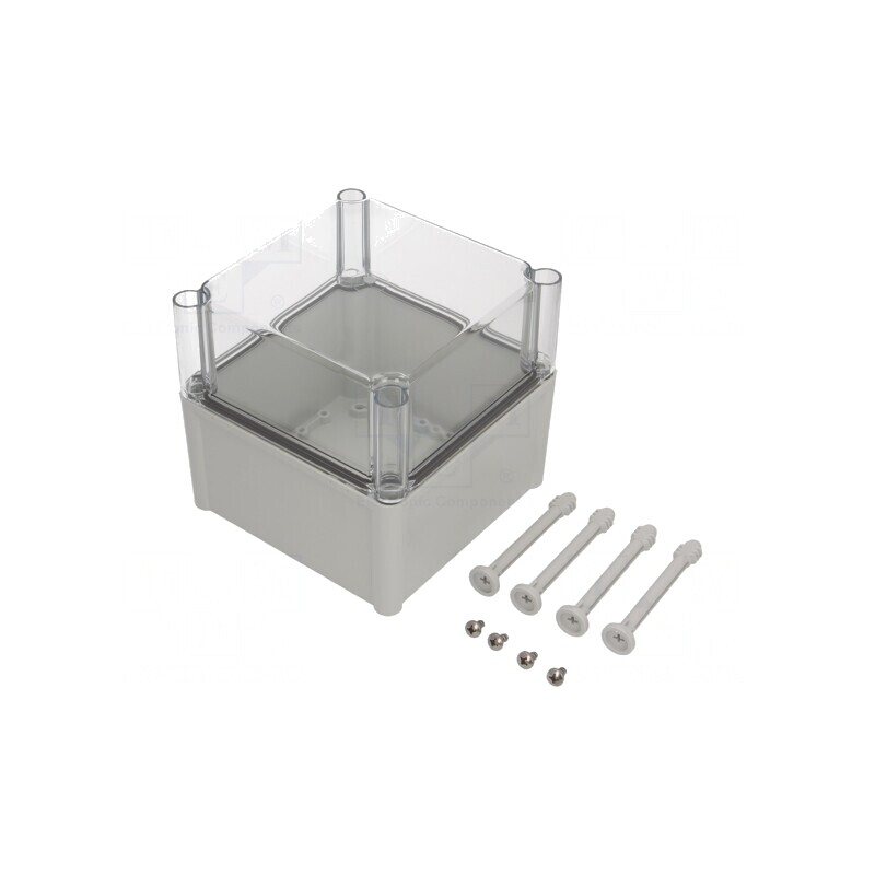Carcasă universală gri SOLID 188x188x180mm IK08 | Electronic-mag.ro | Componente Electronice