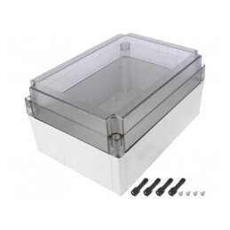Carcasă universală policarbonat MNX 180x255x125mm | Electronic-mag.ro | Componente Electronice