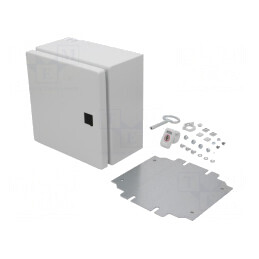 Carcasă de Perete 200x200x120mm E-BOX KX | Electronic-mag.ro | Componente Electronice