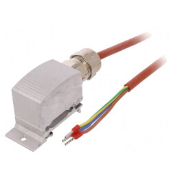 Termostat NC Topen 25°C 10A 250VAC cablu 1m IP66