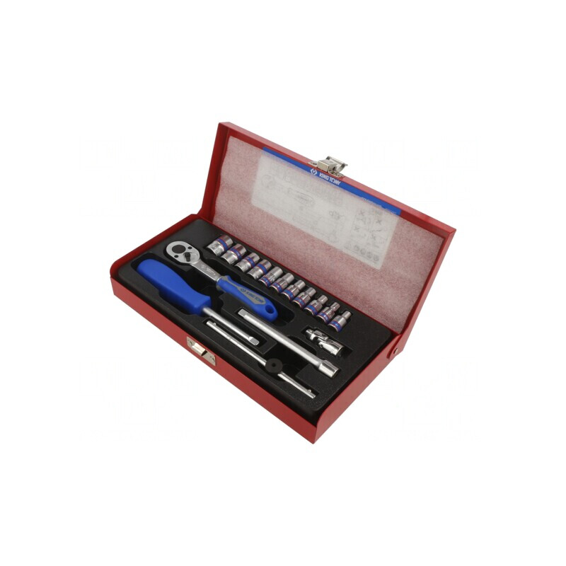 Set chei tubulare 1/4" 16 bucăți | Electronic-mag.ro | Componente Electronice