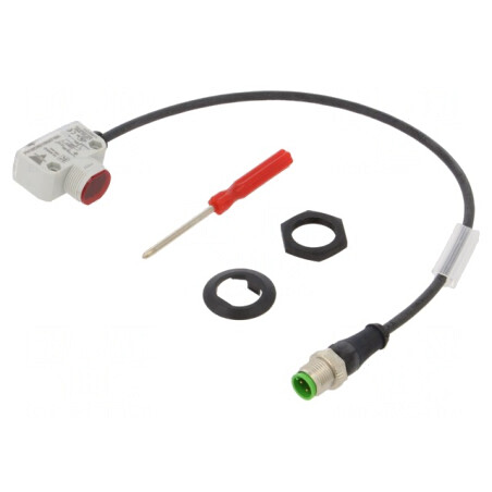 Senzor Fotoelectric Reflexiv NPN/NO/NC 1m 100mA PH18CND10NAT1SA | Electronic-mag.ro | Componente Electronice