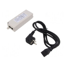 Modul de Alimentare PoE 1Gbps 15,4W Interior | Electronic-mag.ro | Componente Electronice