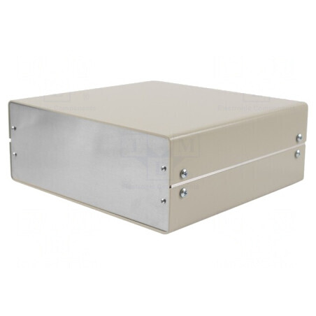 Carcasă Aluminiu cu Panou 1402 254x244x99mm | Electronic-mag.ro | Componente Electronice