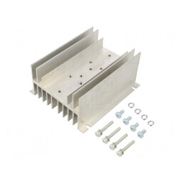Radiator Aluminiu 67mm x 121mm x 140mm 0,88K/W | Electronic-mag.ro | Componente Electronice