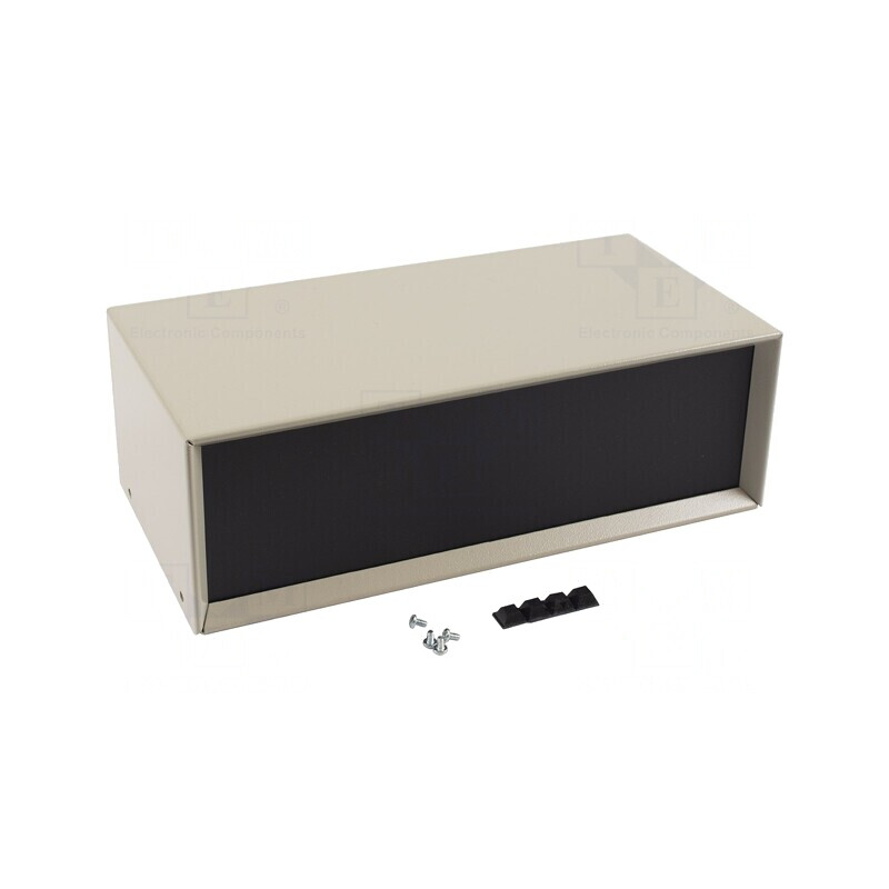 Carcasă cu Panou Ventilată din Oțel 305x152x102mm | Electronic-mag.ro | Componente Electronice