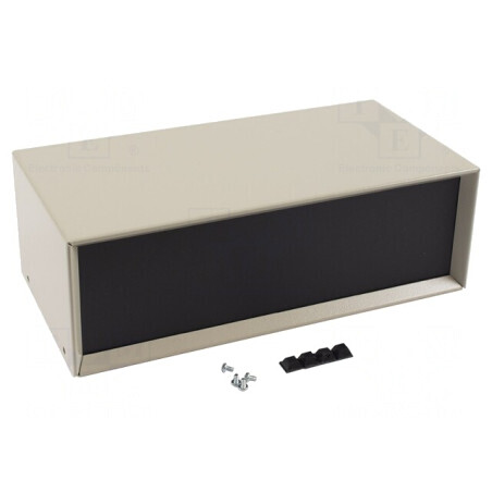 Carcasă cu Panou Ventilată din Oțel 305x152x102mm | Electronic-mag.ro | Componente Electronice