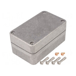 Carcasă universală aluminiu 80x130x60mm | Electronic-mag.ro | Componente Electronice