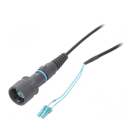Patch Cord Duplex Multimod cu Fibră, Tip Baionetă | Electronic-mag.ro | Componente Electronice