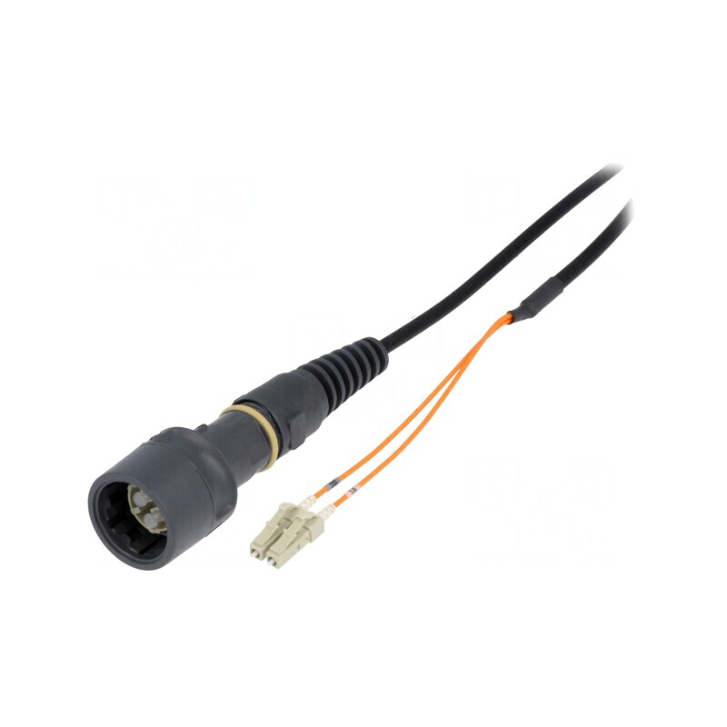 Patch Cord Fibră Duplex Multimod Baionetă | Electronic-mag.ro | Componente Electronice