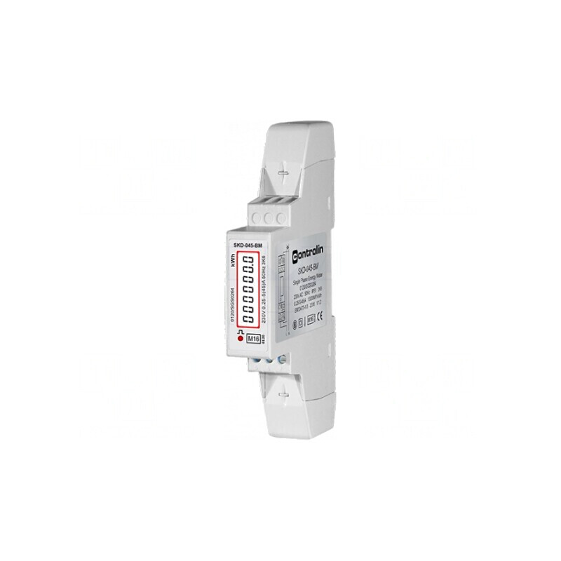 Contor Digital LCD pentru Șină DIN 1-Fază | Electronic-mag.ro | Componente Electronice