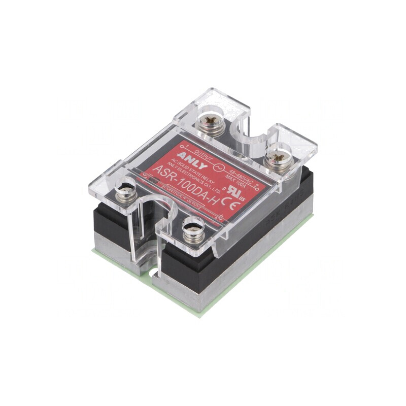 Releu Semiconductor 100A 1-Fazat 4-32VDC 48-480VAC | Electronic-mag.ro | Componente Electronice