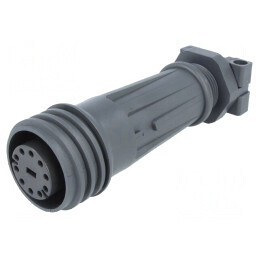 Conector Circular Mufă Mamă 10 PIN Alamă | Electronic-mag.ro | Componente Electronice