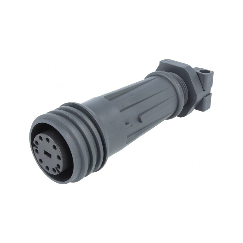 Conector Circular Mufă Mamă 10 PIN Alamă | Electronic-mag.ro | Componente Electronice