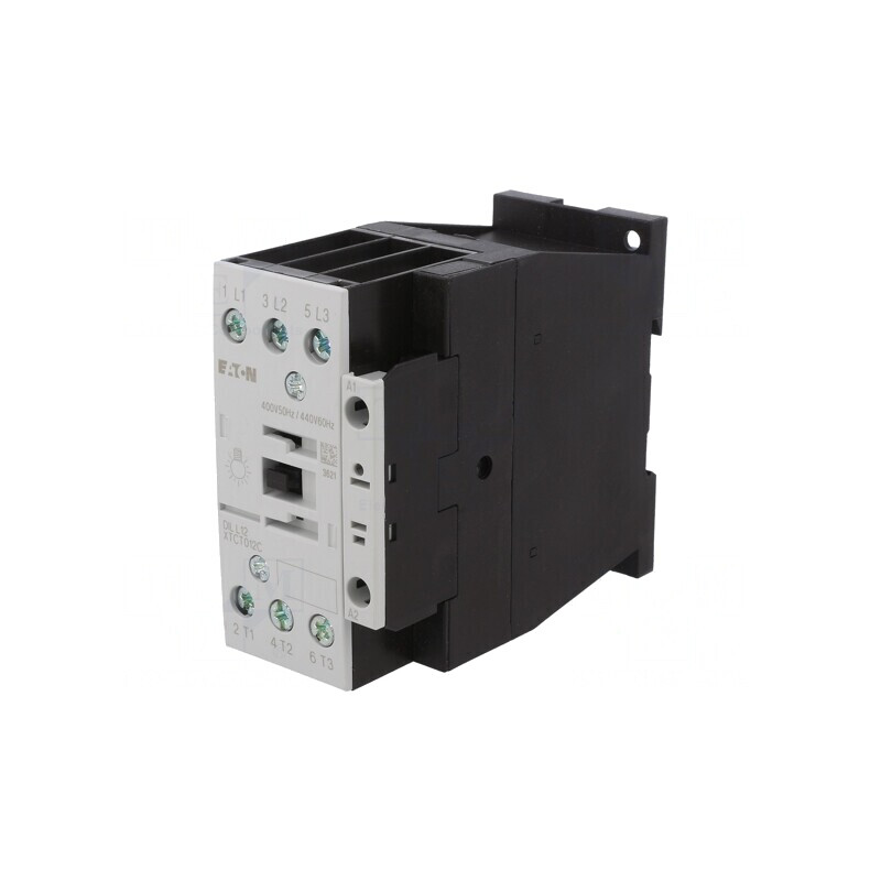 Contactor 3P 12A 400VAC DIN Rail | Electronic-mag.ro | Componente Electronice