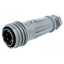 Mufă Conector Circular 7 PIN Filet Exterior | Electronic-mag.ro | Componente Electronice