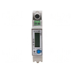 Contor Digital 1-Fază LCD pentru Șină DIN | Electronic-mag.ro | Componente Electronice