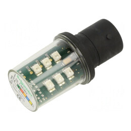 Lampă LED verde 24V BA15D | Electronic-mag.ro | Componente Electronice