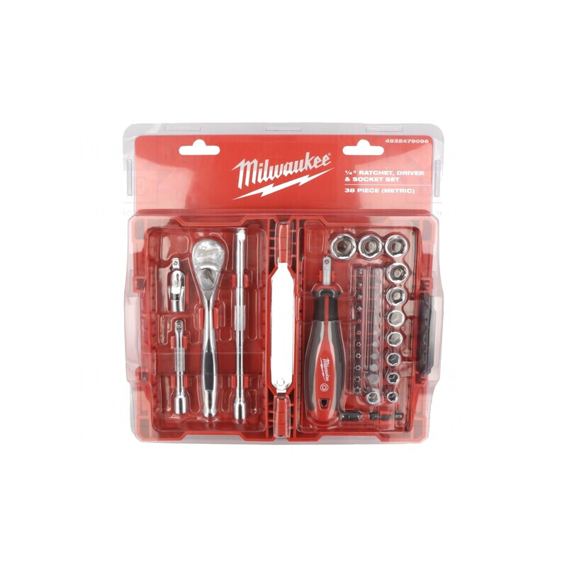 Set Chei Tubulare 38 Bucăți 6 Puncte | Electronic-mag.ro | Componente Electronice
