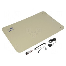 Kit Protecție Antistatică pentru Masă ESD Bej 0.9m x 0.6m | Electronic-mag.ro | Componente Electronice