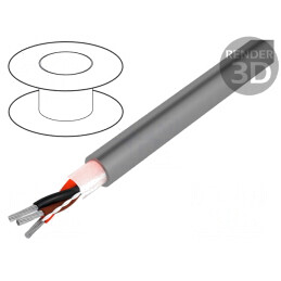 Cablu Pro-Tekt 3x24AWG 300V 50m Cu Neecranat | Electronic-mag.ro | Componente Electronice
