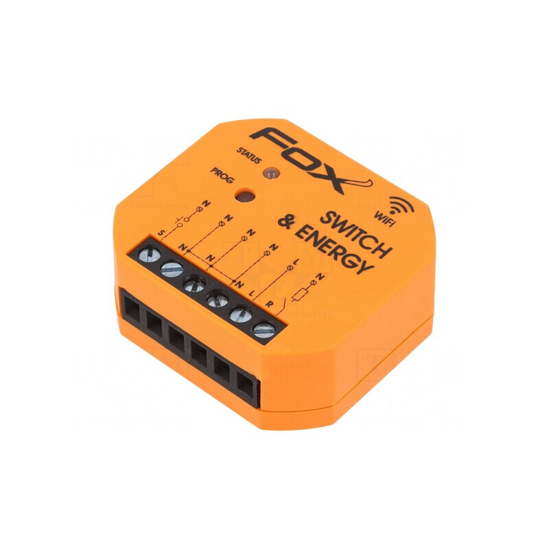Întrerupător de rețea fără fir FOX IP20 Metalic WI-R1S1-P | Electronic-mag.ro | Componente Electronice Întrerupător de rețea fără fir FOX IP20 Metalic WI-R1S1-P | Electronic-mag.ro | Componente Electronice