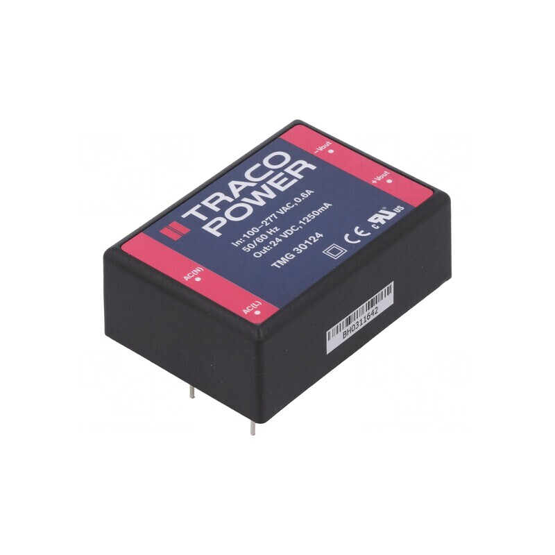 Convertor AC/DC 30W 24VDC TMG 30124 | Electronic-mag.ro | Componente Electronice