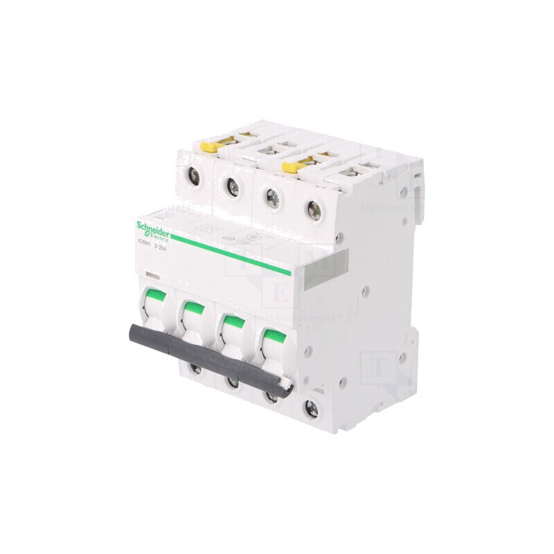 Întrerupător de Supracurent 400VAC 25A 4 Poli | Electronic-mag.ro | Componente Electronice