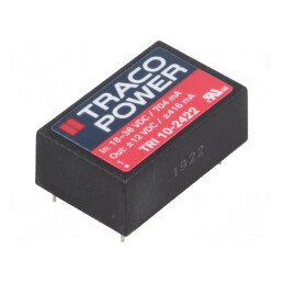 Convertor DC/DC 18-36V la 12V/-12V 10W TRI 10-2422 | Electronic-mag.ro | Componente Electronice