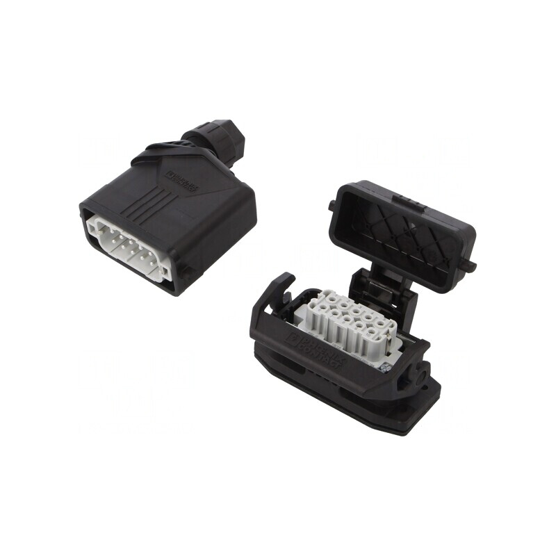Conector HDC Tată Mamă 250V 20A 10 PIN 10 PE | Electronic-mag.ro | Componente Electronice Conector HDC Tată Mamă 250V 20A 10 PIN 10 PE | Electronic-mag.ro | Componente Electronice